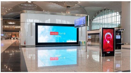 فرودگاه از صفحه نمایش بزرگ LED صفحه نمایش ضد لرزش دیجیتالی صفحه نمایش LED کارخانه شنژن استفاده کنید