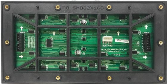 P8 LED Outdoor IP65 ضد آب با دوام SMD LED در فضای باز صفحه نمایش 32 نقطه * 16 نقطه با وضوح بالا کارخانه شنژن