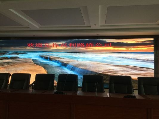 Magnet Install Indoor LED Video Screen AC220V/50Hz 128*64 Resolution Module Factory Shenzhen