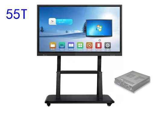 صفحه نمایش LCD برد تلویزیون لمسی هوشمند با ویندوز کامپیوتر و سیستم اندروید 55 اینچ کارخانه شنژن