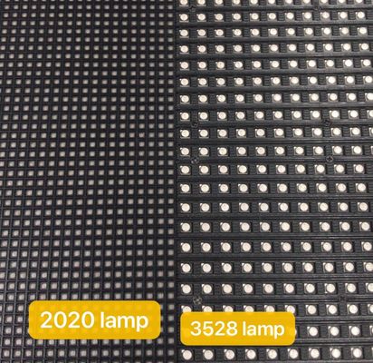 صفحه نمایش دیواری LED داخلی P5 با لامپ های ال ای دی 3528 640x640 میلی متر کابینت آلومینیومی کارخانه شنژن